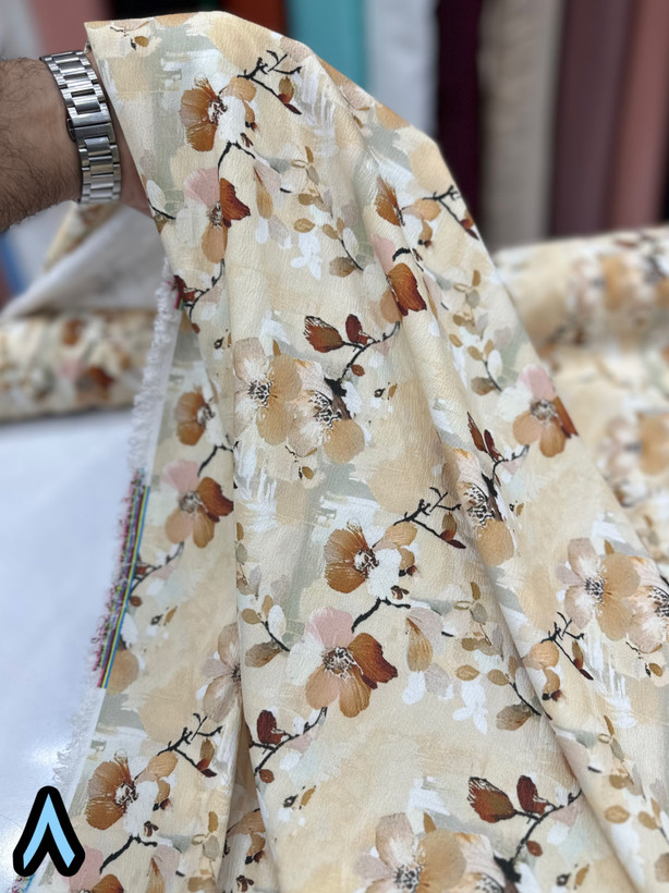 پارچه کریشه پفکی