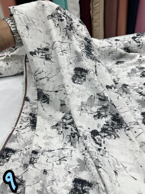 پارچه کریشه پفکی